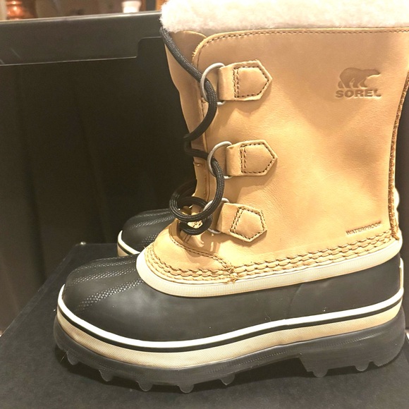 Sorel Youth Caribou* Waterproof Boots Youth Size 3 Unisex - Picture 4 of 8